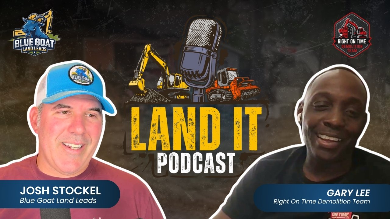 Artwork for From the Army to the Demo King: How Right on Time Junk Removal Is Clearing the Path to Success — Land It Podcast episode 3