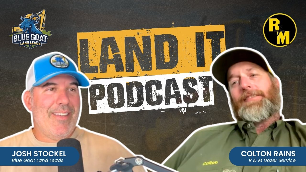 Artwork for Breaking Ground in Land Clearing: R&M Dozer on Growing a Dirt Work Business — Land It Podcast episode 5