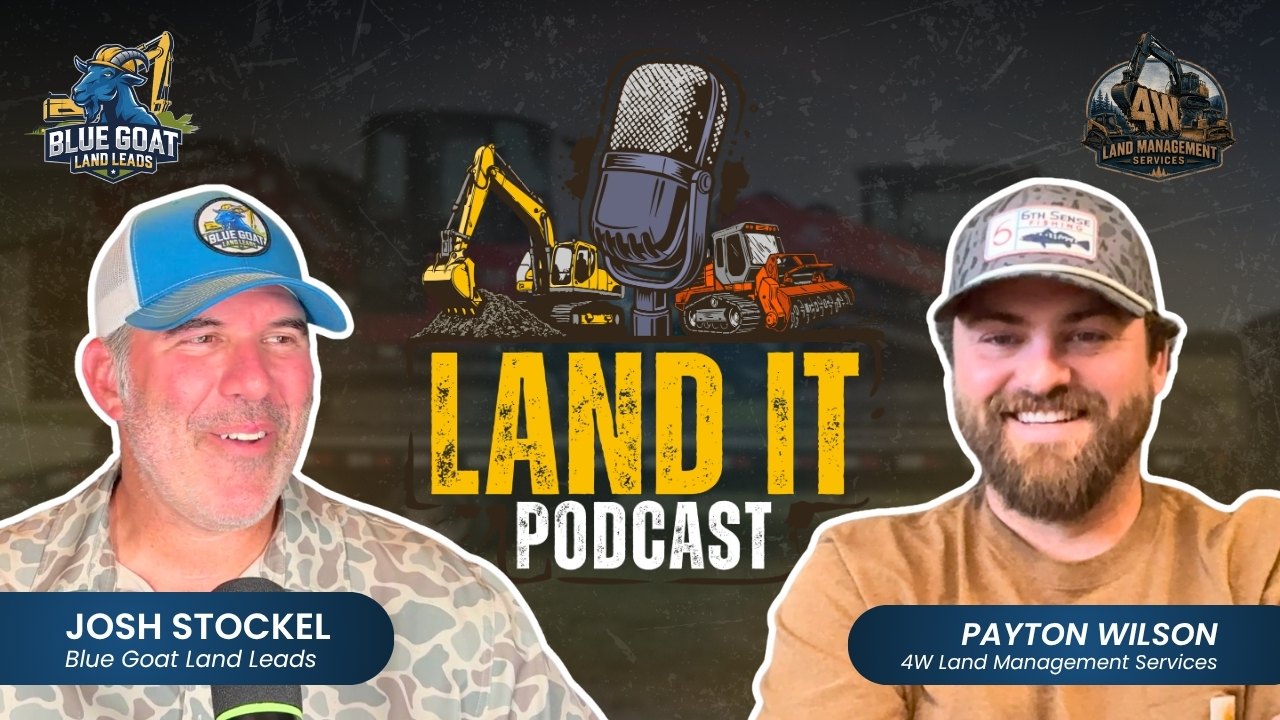Josh Stockel and Payton Wilson in the 4W Land Management episode thumbnail